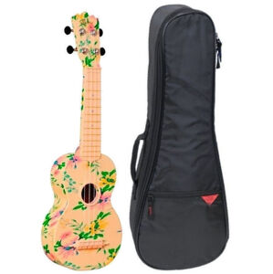 Pasadena WU-21F3-WH SET Sopránové ukulele Floral