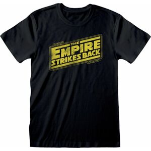 Star Wars Tričko Empire Strikes Back Logo Čierna M