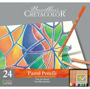 Creta Color Sada pastelových ceruziek 24 ks