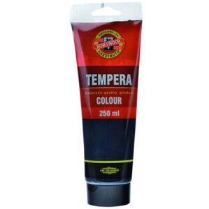 KOH-I-NOOR Temperová farba 250 ml Čierna