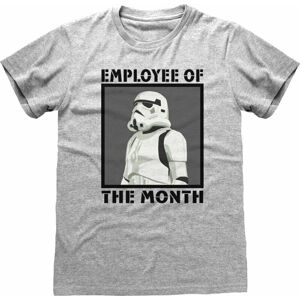 Star Wars Tričko Employee of the Month Šedá S