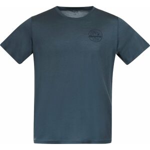 Bergans Graphic Wool Tee Orion Blue XL