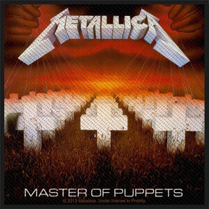 Metallica Master Of Puppets Nášivka Multi