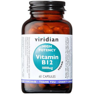 Viridian High Potency Vitamin B12 1000ug Kapsule