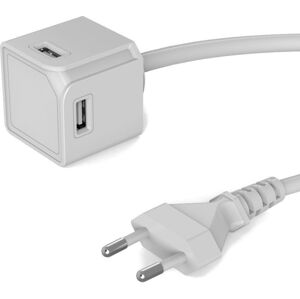 PowerCube USBcube Extended 4xUSB-A Biela 1,5 m