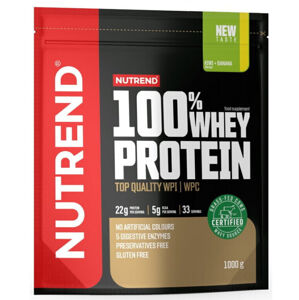 NUTREND 100% Whey Protein Banán-Kivi 1000 g