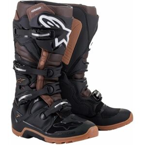 Alpinestars Tech 7 Enduro Boots Black/Dark Brown 48 Topánky