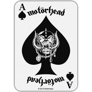 Motörhead Ace Of Spades Nášivka Biela-Čierna