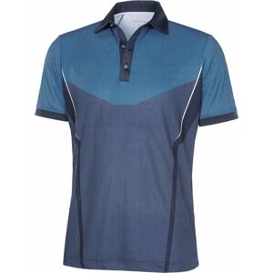 Galvin Green Mateus Mens Polo Shirt Navy/Blue/White S
