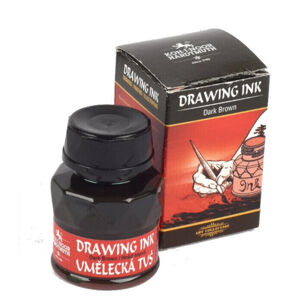 KOH-I-NOOR Drawing Ink 2610 Dark Brown