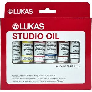 Lukas Studio Sada olejových farieb 6 x 20 ml