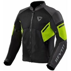 Rev'it! Jacket GT-R Air 3 Black/Neon Yellow L Textilná bunda