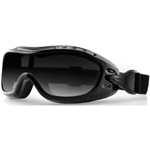 Bobster Night Hawk OTG Gloss Black/Smoke Moto okuliare