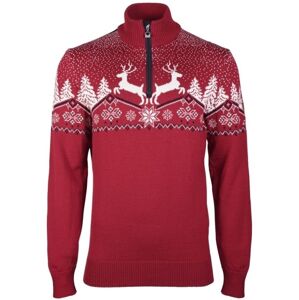 Dale of Norway Dale Christmas Mens Sweater Red Rose/Off White/Navy M
