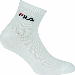 Fila F1742 Socks Calza Quarter White 43-45