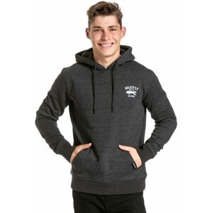 Meatfly Leader Of The Pack Hoodie Charcoal Heather XL Outdoorová mikina