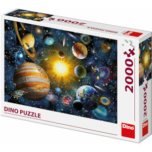 Dino Puzzle Slnečná sústava 2000 dielov