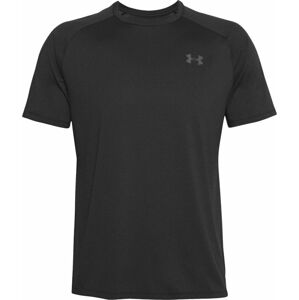 Under Armour Men's UA Tech 2.0 Textured Short Sleeve T-Shirt Black/Pitch Gray S Fitness tričko