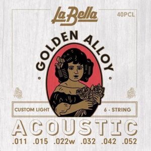 LaBella 40PCL Golden Alloy