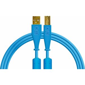 DJ Techtools Chroma Cable Modrá 1,5 m USB Kábel