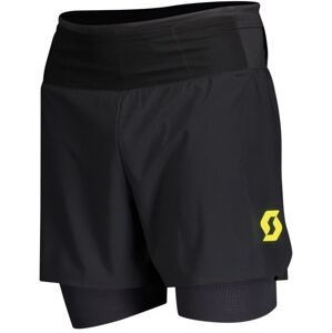 Scott Hybrid Shorts RC Run Čierna-Žltá L