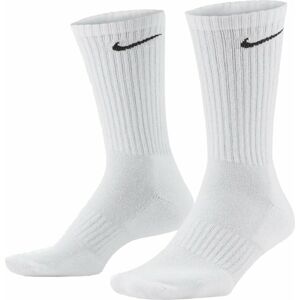 Nike Everyday Cushioned Training Crew Socks Ponožky White/Black L