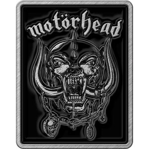 Motörhead Logo & Warpig Odznak Čierna Hudobné odznaky