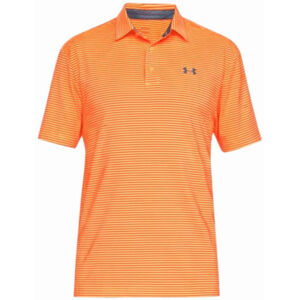 Under Armour UA Playoff Mens Polo Shirt Magma Orange XL