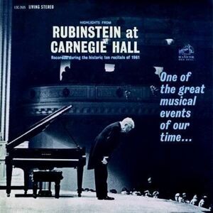 Arthur Rubinstein - Highlights From Rubinstein at Carnegie Hall (200g) (LP)