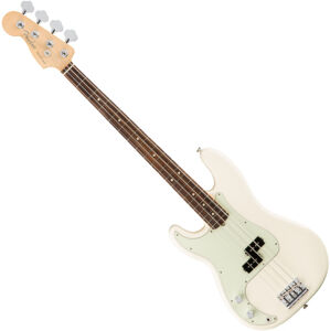 Fender American PRO Precision Bass LH RW Olympic White