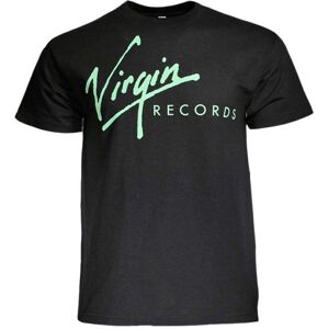 Virgin Records Tričko Green Logo Exclusive Čierna L