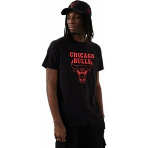 Chicago Bulls Tričko NBA Foil T-shirt Black/Red XL