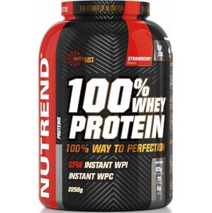NUTREND 100% Whey Protein Jahoda 2250 g