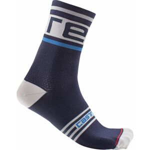 Castelli Prologo 15 Sock Belgian Blue L/XL Cyklo ponožky