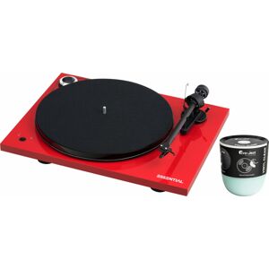 Pro-Ject Essential III RecordMaster SET High Gloss Red