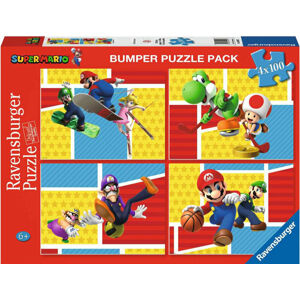 Ravensburger Puzzle Super Mario 4 x 100 dielov