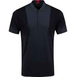 Nike Dri-Fit Tiger Woods Blade Mens Polo Shirt Dk Smoke Grey/Black/Dk Smoke Grey M
