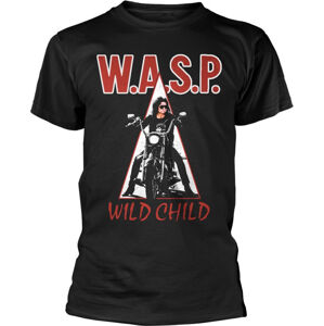 W.A.S.P. Tričko Wild Child Čierna XL