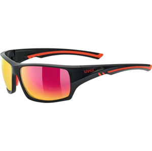 UVEX Sportstyle 222 Polarized Black/Mat Red/Red