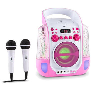 Auna Kara Liquida Karaoke systém Ružová