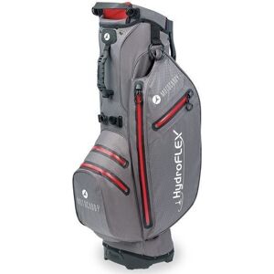 Motocaddy Hydroflex Stand Bag Charcoal/Red 2020
