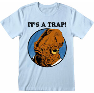Star Wars Tričko it’s a Trap Modrá XL