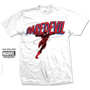 Marvel Tričko Comics Dare-Devil Logo Biela XL