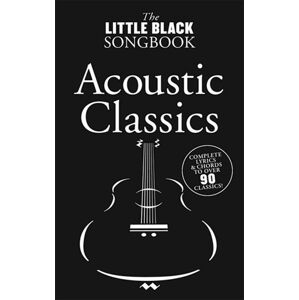 The Little Black Songbook Acoustic Classics Noty