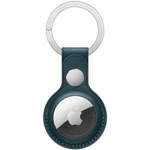 Apple AirTag Leather Key Ring Modrá