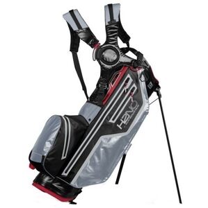 Sun Mountain H2NO 14 Stand Bag Black/Nickel/Red