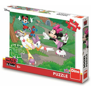 Dino Puzzle Minnie Šport 100 dielov