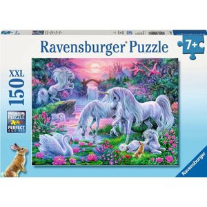 Ravensburger Puzzle Jednorožce pri západe slnka 150 dielov