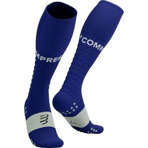 Compressport Full Socks Run Dazzling Blue/Sugar Swizzle T3 Bežecké ponožky
