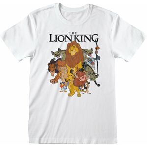 Lion King Tričko Vintage Group Biela XL